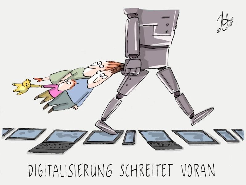 digitalisierung schreitet voran forschritt