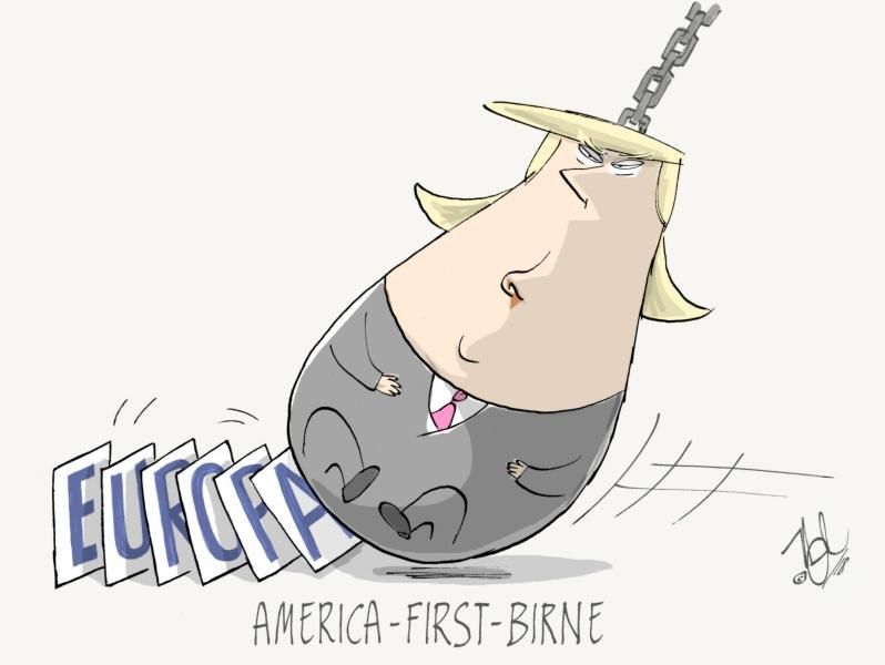 trump europa iran amerika first birne