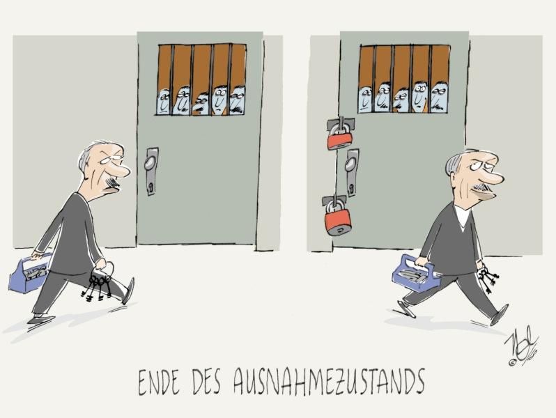 ende des ausnahmezustands