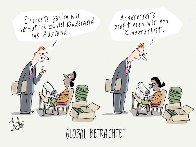 kindergeld kinderarbeit global