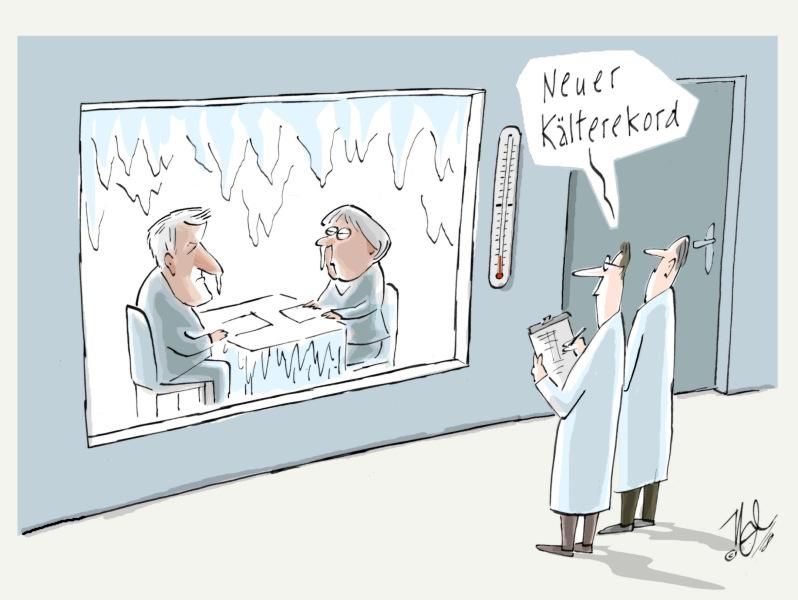 merkel seehofer kälterekord