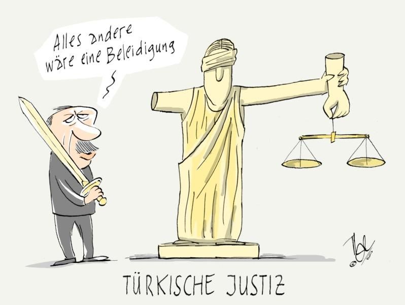 türkische justiz erdogan beleidigung