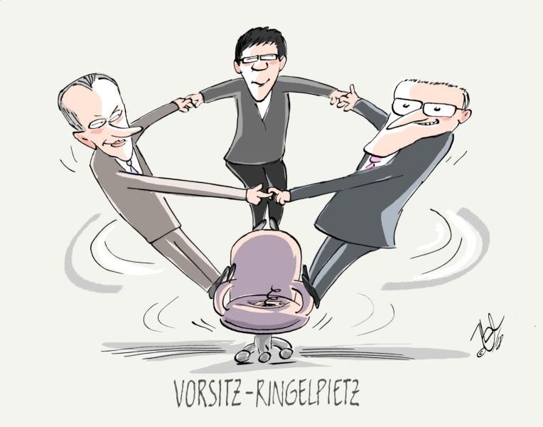 cdu merz karrenbauer spahn vorsitz ringelpietz