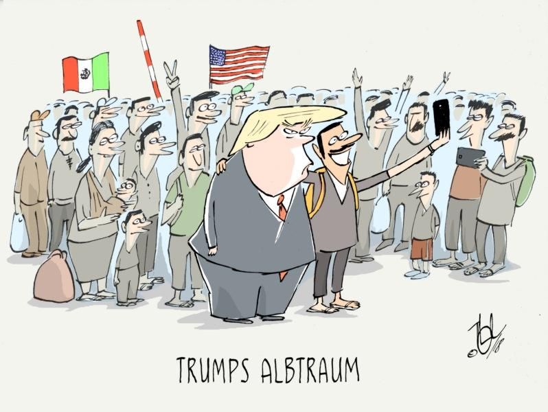 mexiko grenze trump albtraum