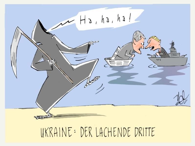 ukraine poroschenko putin lachender dritter