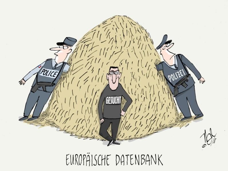 polizei fahndung terror europäische datenbank