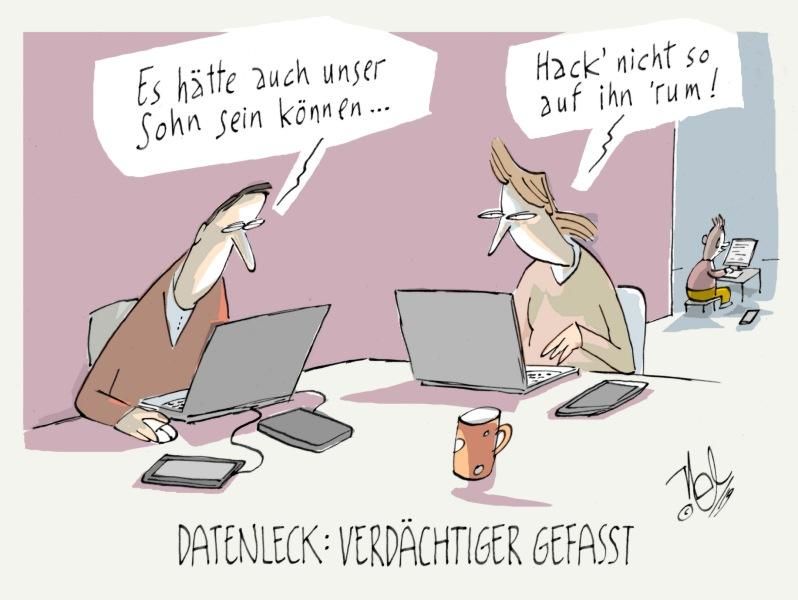 datenleck verdächtiger gefasst