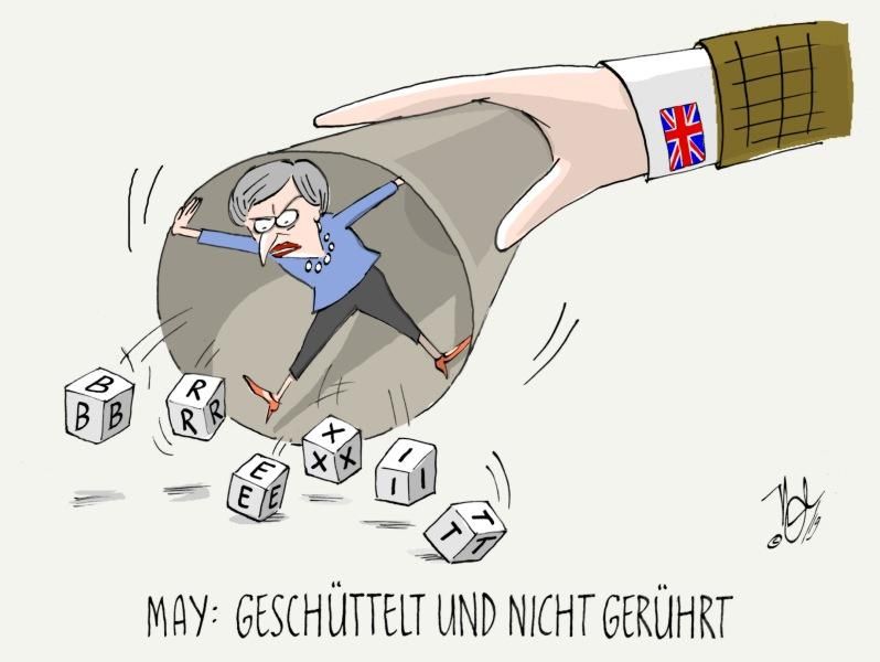 may brexit geschüttelt und nicht gerührt