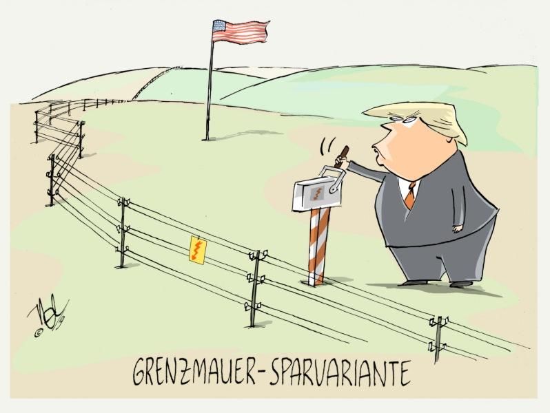 trump mexiko grenzmauer sparvariante