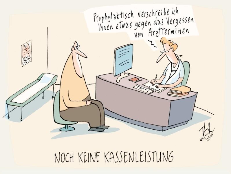 arzttermine vergessen unzuverlässige patienten