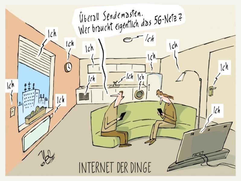 5G netz sendemasten internet der dinge