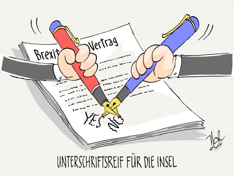 brexitvertrag unterschriftsreif