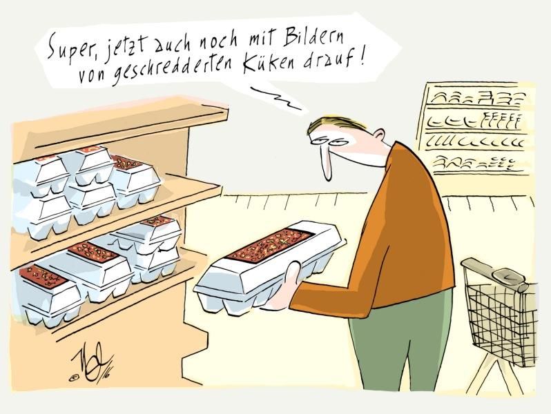 abschrekende bilder küken