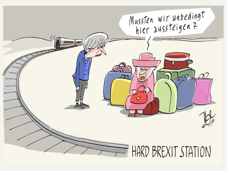 hard brexit station may königin