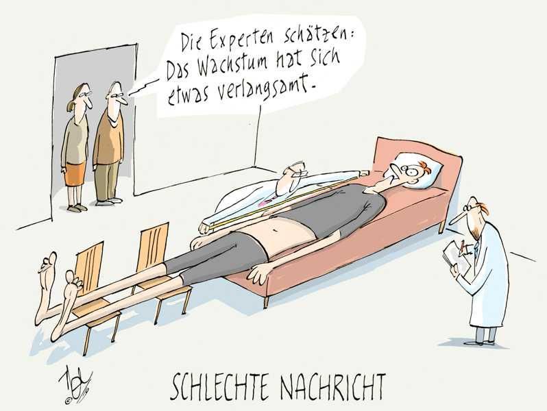 wachstum verlangsamt experten schätzen