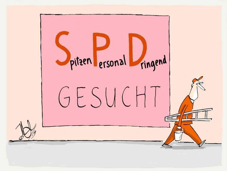 spd spitzenpersonal dringend gesucht