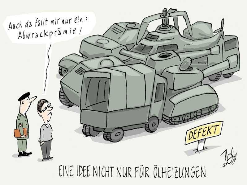 bundeswehr kramp karrenbauer abwrackprämie ölheizung