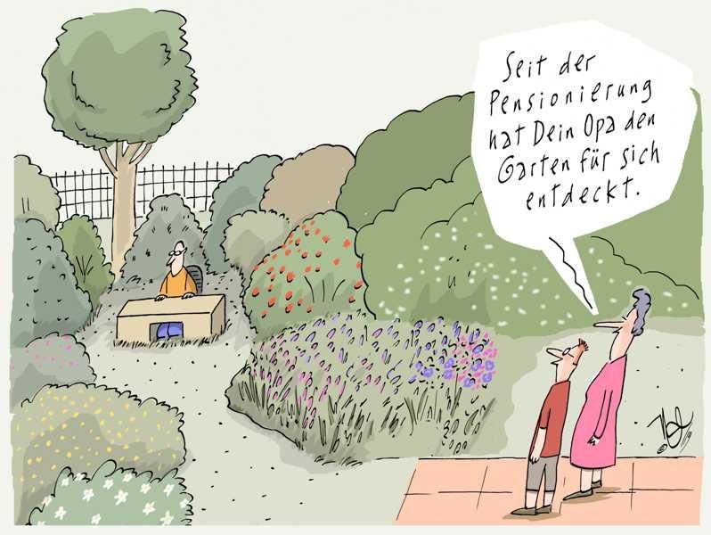 opa pension garten entdeckt