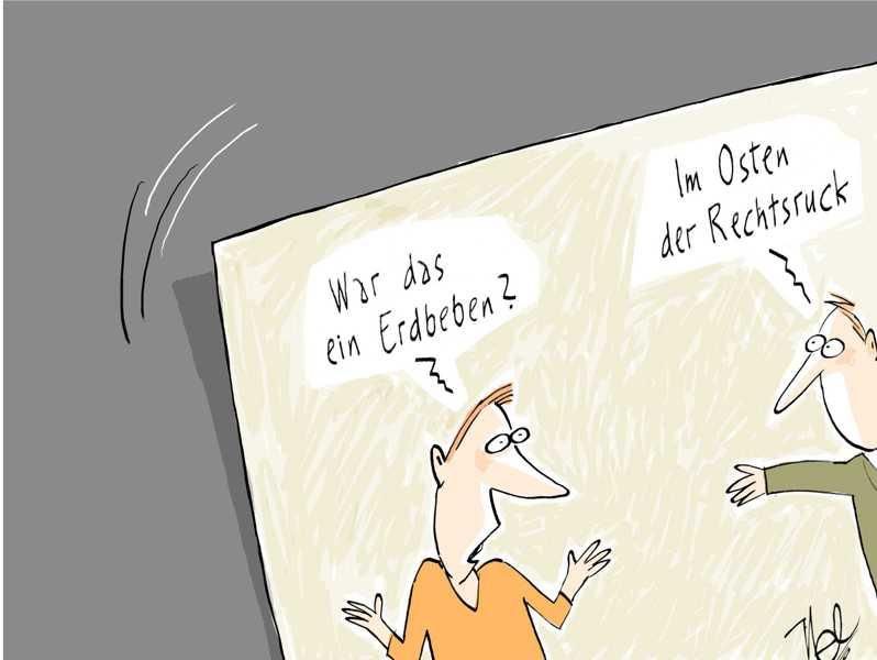 wahlen osten rechtsruck