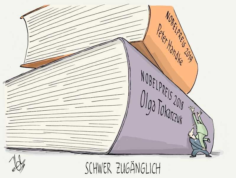 nopbelpreis fürliteratur schwer zugänglich