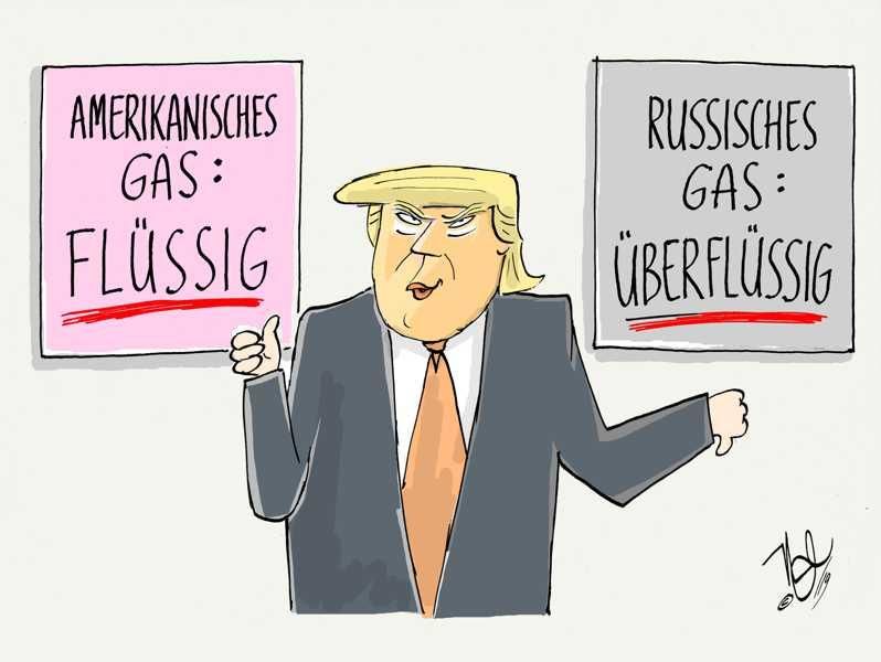 trump north stream russisches gas flüssig überflüssig