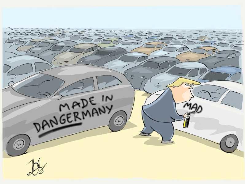 autos made in germany trump danger gefahr