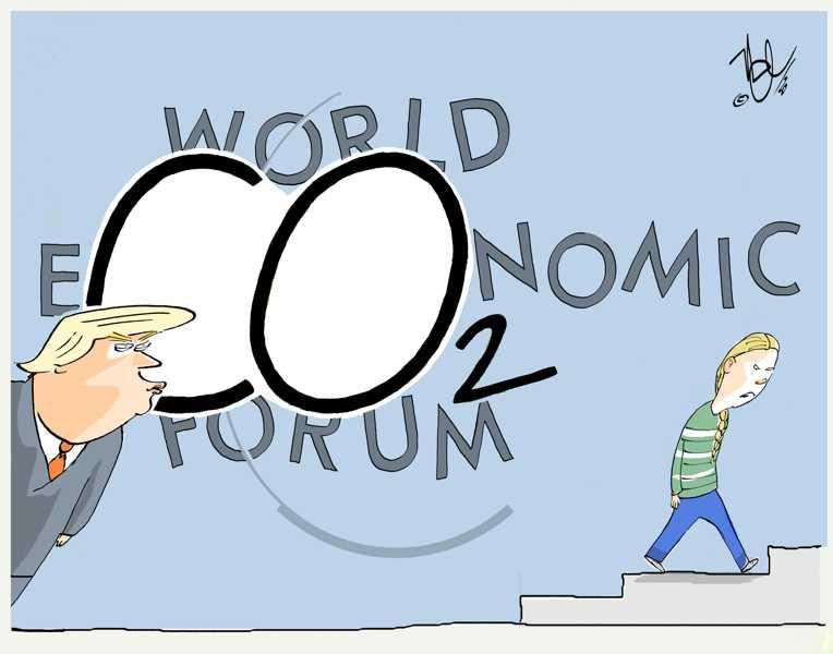 world economic forum davos co2