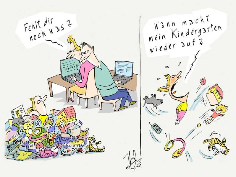 corona virus kontaktsperre lockerung kindergarten