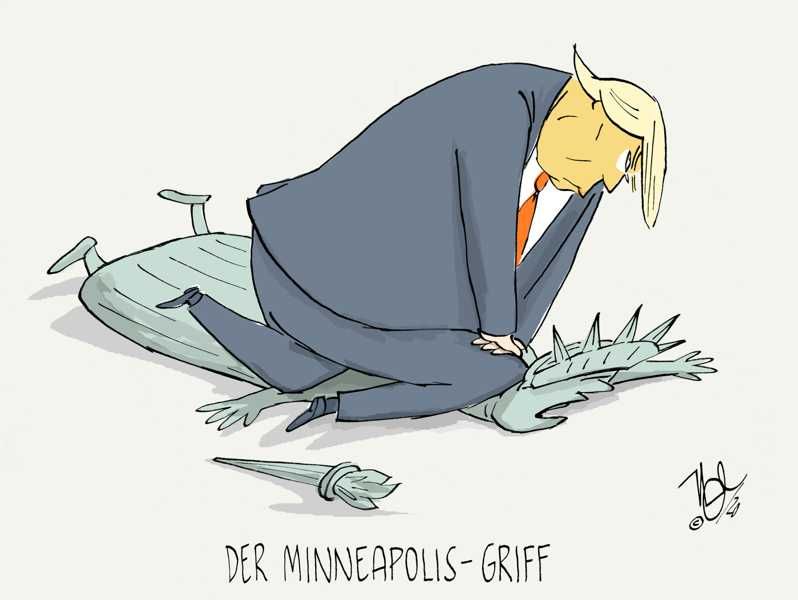 trump freiheit minneapolis griff