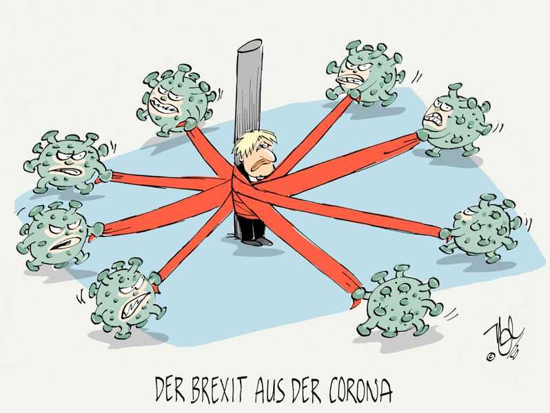 johnson brexit corona