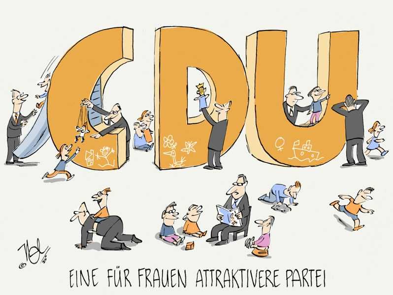 cdu frauen attraktivere partei