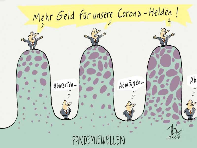 corona helden mehr geld pandemiewelle dankbarkeit