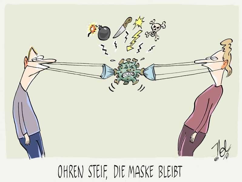 corona maske bleibt ohren steif