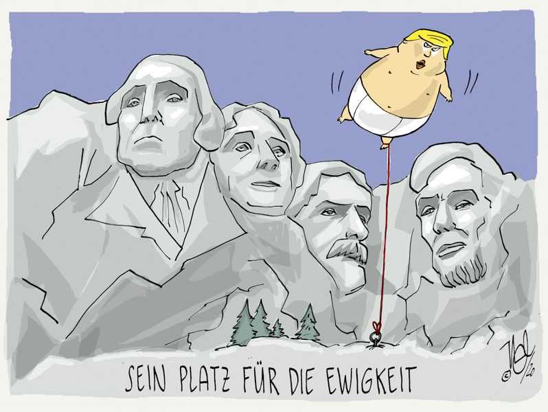 trump mount rushmore platz ewigkeit