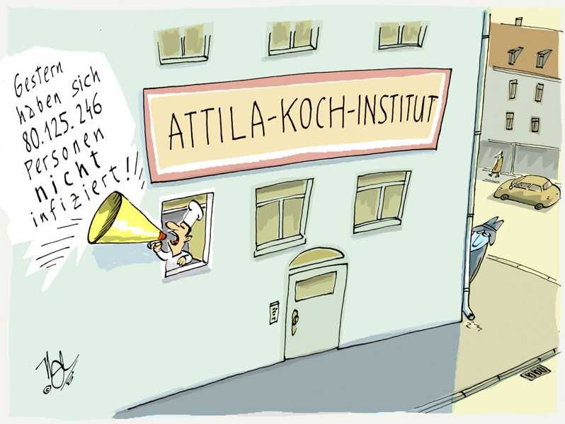 corona attila koch institut zahl der infizierten