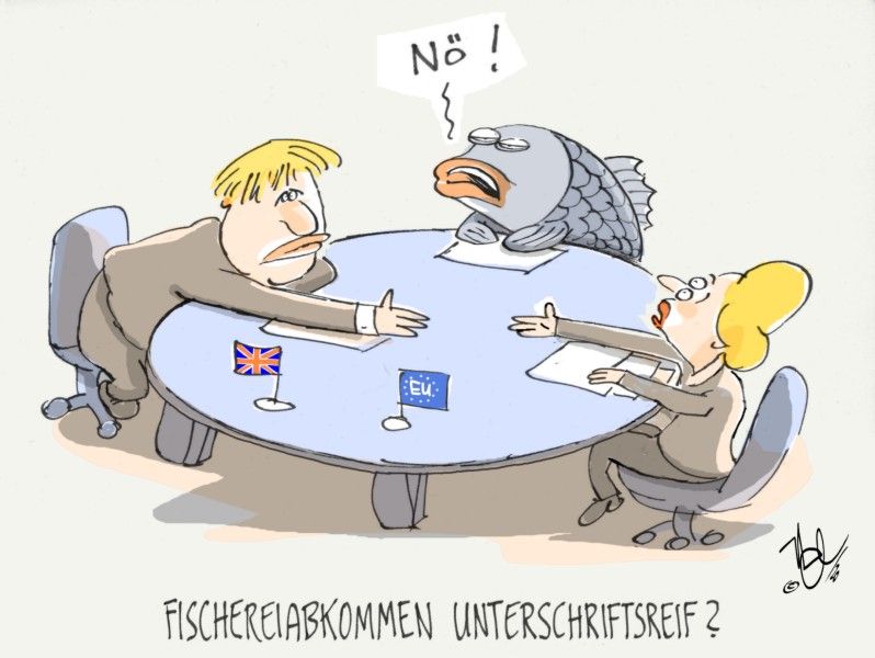 brexit eu johnson von der leyen fischereiabkommen unterschriftsreif