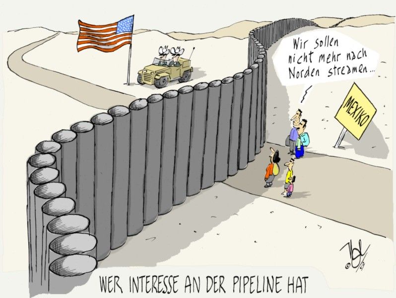 nordstream pipeline usa mauer mexiko