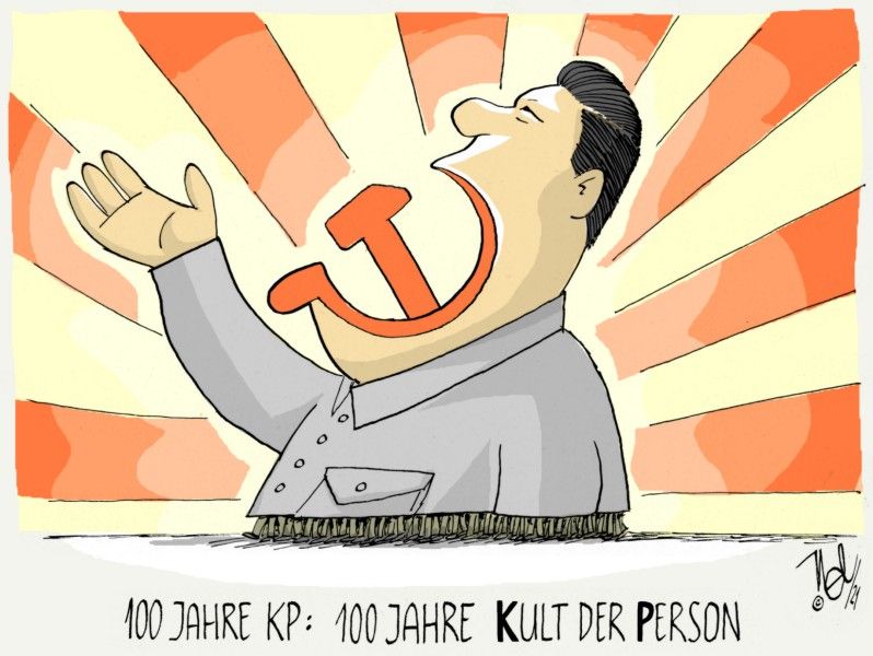 china kp 100 jahre kult der person