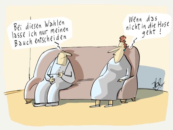 wahlen bauch entscheiden in die hose mann frau