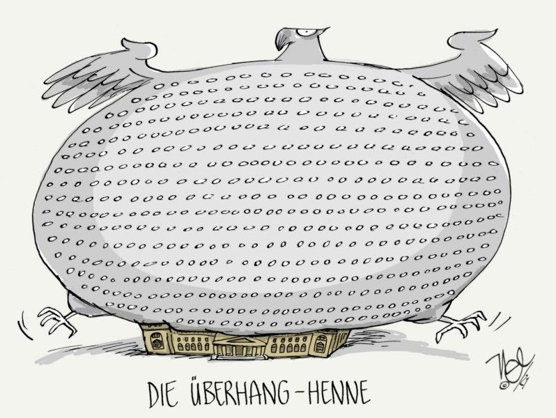 neuer bundestag überhangmandate fette henne