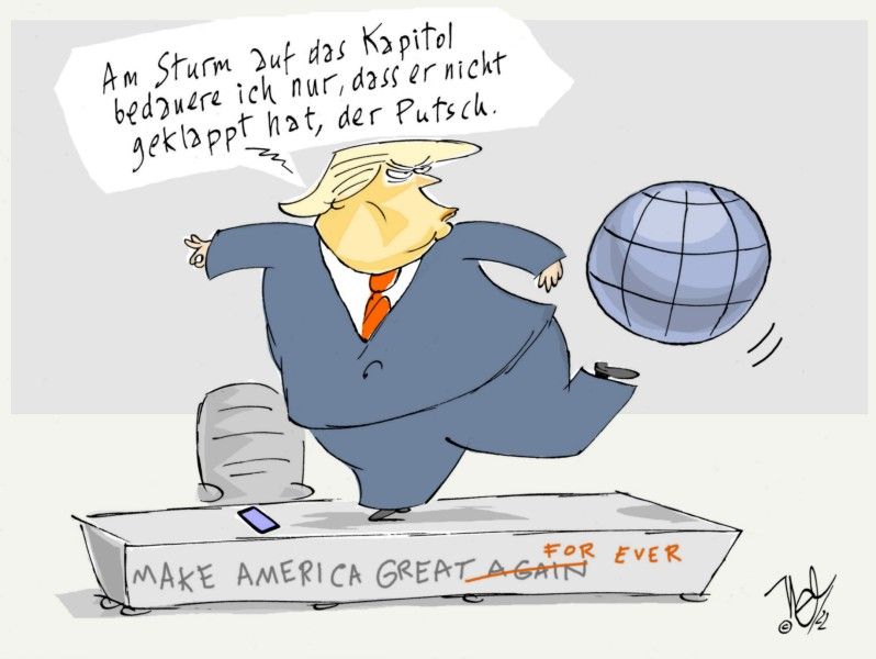 trump kapitol sturm bedauern putsch