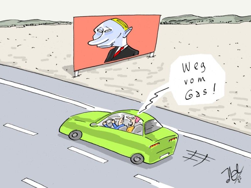 autofahrt geschwindigkeit benzinverbrauch russland sanktionen ukraine putin weg vom gas