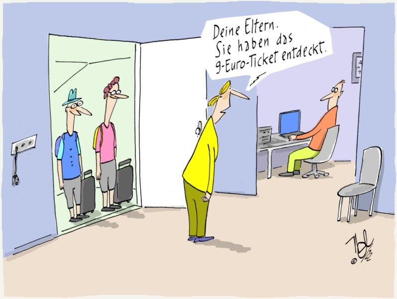 9 euro ticket familie eltern besuch