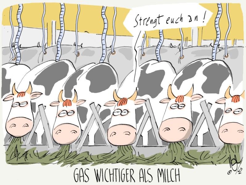 gas wichtiger als milch