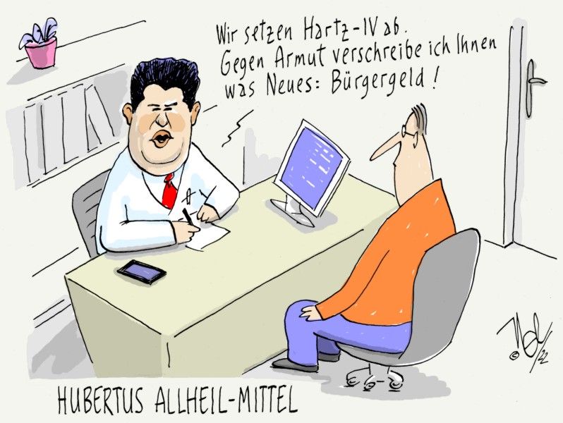 bürgergeld statt hartz IV hubertus heil