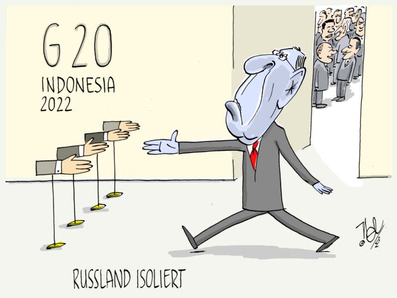 G20 bali lawrow russland isoliert
