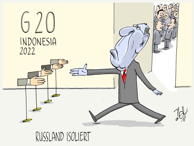 G20 bali lawrow russland isoliert