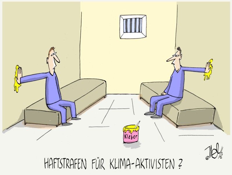 haftstrafen für klima aktivisten