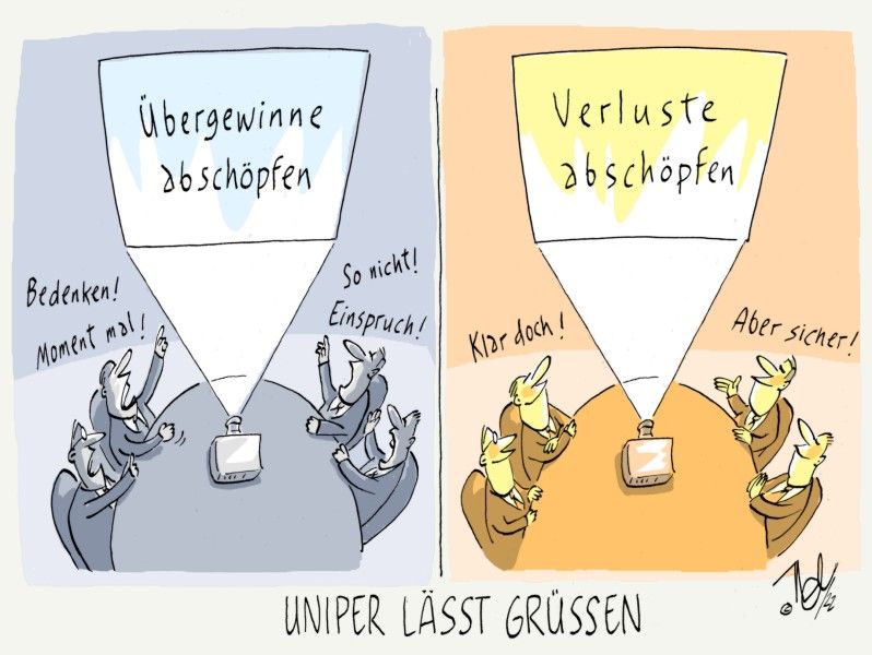 übergewinne verluste abschöpfen uniper