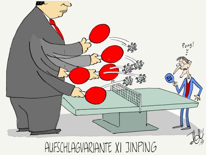 china virus neue variante xi jinping karl lauterbach eu ping pong